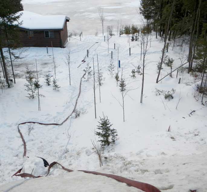 Winter Injections to Protect a Lake from a Formaldehyde Spill (Northern Ontario)