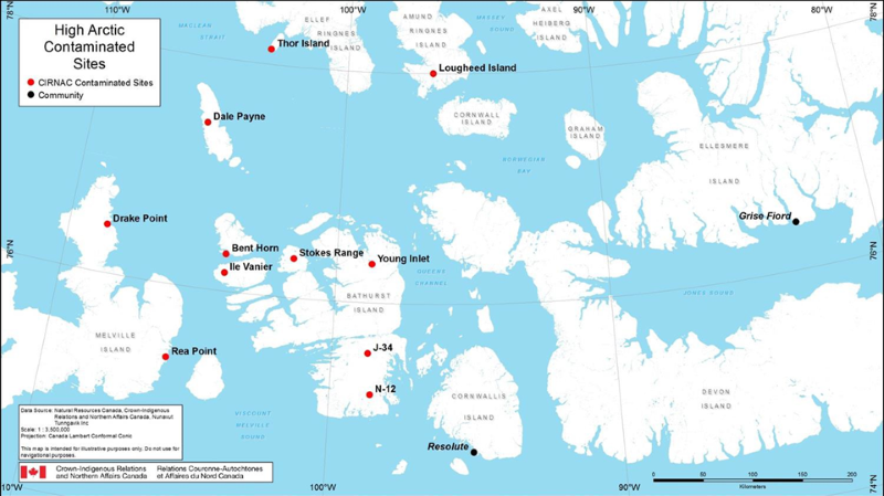 High Arctic contaminated sites - Vertex Environmental