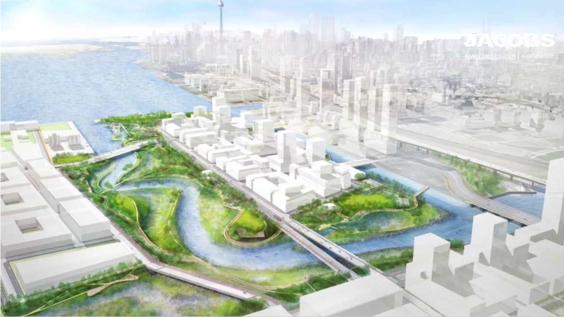 Waterfront Toronto artists conception - Vertex Environmental