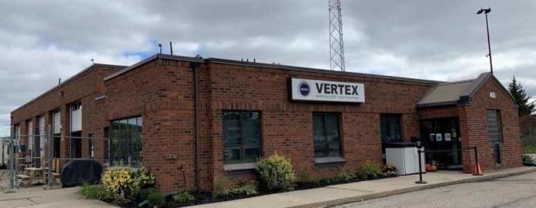 The new headquarters of Vertex Environmental
